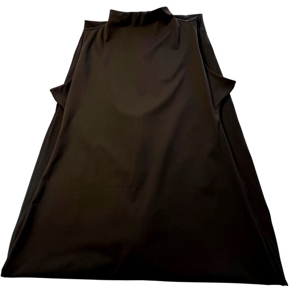 SKIMS‎ All-In-One Mock Neck Sleeveless Jumpsuit Cocoa 4X - Picture 4 of 11